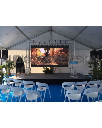 Louer location écran led plein jour extérieur mur led écran géant prix outdoor Panneaux leds Toulon Cannes Nice Monaco Fréjus Sa