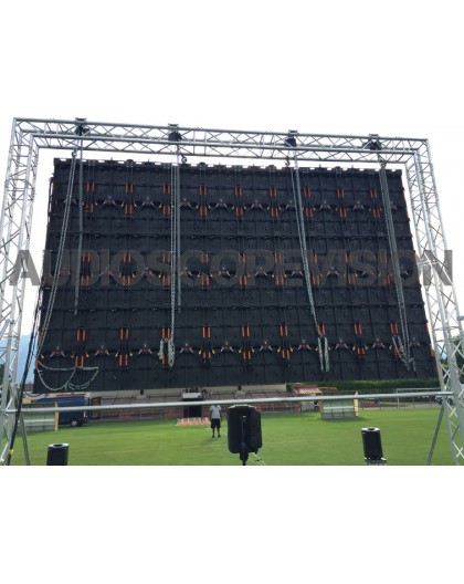 Louer location ecran led plein jour extérieur mur led écran géant prix outdoor Panneaux leds Avignon, Grenoble, Lyon, Salon de P