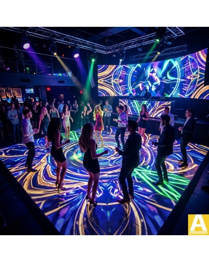 Location Ecran Dance floor vidéo led, piste de danse floor LED Monaco